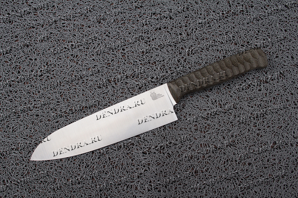 Нож кухонный OWL KNIFE Сантоку SA180 N690